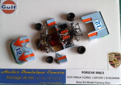 1/43 porsche 908/3 mfh  montage Dominique Camara 2019-2025